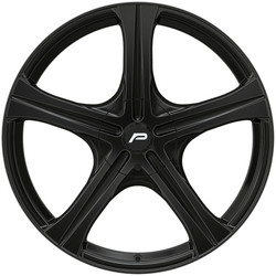 Pacer 403BK Slalom 5X110/5x114.3 17x7 +45 Gloss Black with Clear-Coat