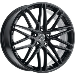 Platinum 460BK Atonement 5X112 17x8 +40 Gloss Black with Clear-Coat