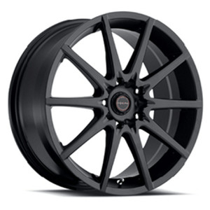 Focal 428SB F-04 4X100/4X108 17x7.5 +42 Satin Black w/Satin Clear Coat