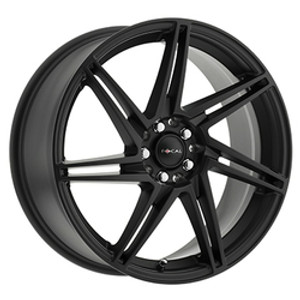 Focal 449SB F-14 5X100/5x114.3 16x7 +40 Satin Black w/Satin Clear Coat