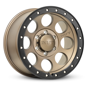 Mickey Thompson Classic Pro Bronze 8X170 18x9 +0 Satin Bronze. Black Lip