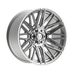 Gear Off Road 770BS 8X180 20x10 -19 Brushed Silver