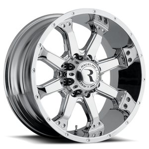 Raceline 991C Assault 5x127 16x8 +0 Chrome Plated