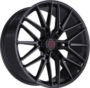 ピヨヨーン TIS Motorsports 506B 6x139.7 24x10 +24 Gloss Black - Threepieceus