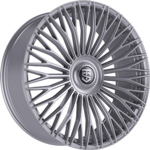 TIS Motorsports 507S 5X115/5X120 22x9 +15 Gloss Silver