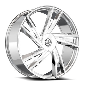 Azara AZA-529 5x112/5x114.3 22x8.5 +38 Nano Chrome
