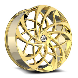 Azara AZA-540 5x112/5x114.3 22x8.5 +38 Nano Gold