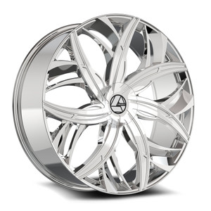 Azara AZA-541 5x112/5x114.3 22x8.5 +38 Nano Chrome