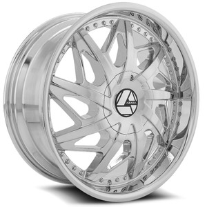 Azara AZA-510 6x135/6x139.7 22x9.5 +25 Nano Chrome Azara AZA-510 6x135/6x139.7 22x9.5 +25 Nano Chrome