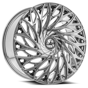 Azara AZA-525 6x135/6x139.7 26x9.5 +25 Nano Chrome Azara AZA-525 6x135/6x139.7 26x9.5 +25 Nano Chrome