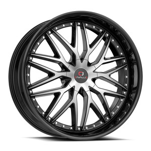 Cavallo CLV-46 5x114.3/5x120 20x8.5 +35 Gloss Black & Machined