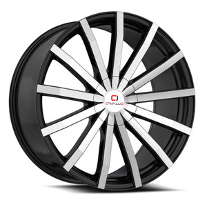 Cavallo CLV-52 5x115/5x120 24x9 +18 Gloss Black & Machined