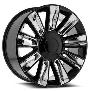 O.E. Revolution D-06 6x139.7 24x10 +31 Gloss Black