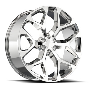 O.E. Revolution G-09 6x139.7 20x9 +24 Chrome