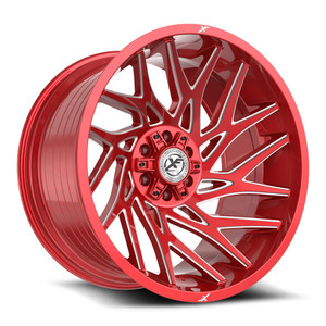 XF Off-Road XF-229 5x127/5x139.7 20x9 +12 Anodized Red & Milled