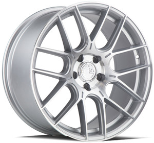 Aodhan AH-X 5x114.3 19x8.5 +35 Gloss Silver Machined Face