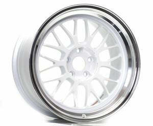 Volk Racing 21A 5x112 18x10.5 +30 DASH WHITE/ DC