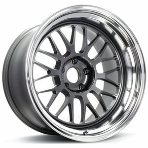 Volk Racing 21A 5x114.3 18x9.5 +0 DARK GUNMETAL / RIM DC