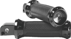 Performance Machine Performance Machine Footpegs Overdrive Passenger - Black Ano - 0035-1245M-B