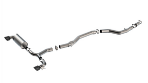 Borla 20-25 Toyota GR Supra ATAK Cat-Back Exhaust System w/ Black Chrome Tips - 140826BC User 1