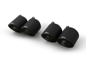 Remus Carbon 102mm Short Style Angled w/Titanium Internals Tail Pipe Set (Quad Tips) - 0446 70CSR User 1