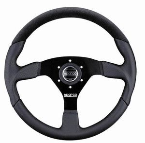 Sparco Steering Wheel L505 Lap 5 Blk/Blk/Blk - 015TL522TUV Photo - Primary