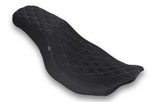 Mustang 23-25 HD Dble Diamond Low Squareback CVO Road Glide (ST), Rd Glide and Str Glide Black/GM - 88514GM User 1