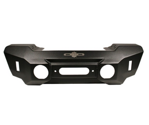 Rock Slide 07-18 Jeep Wrangler JK Big Sky Aluminum Stubby Front Bumper w/ Winch Plate - FB-S-300-JK User 1