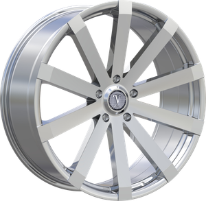 VELOCITY 12 5X120 22x8 +38 CHROME