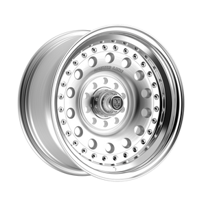 Center Line Pro Stock 5X114.3/5X120.65 15x10 -12 Brushed Center with Polished Step Lip