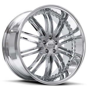 XIX Wheels XIX 23 5x120 22x9 +30 CHROME