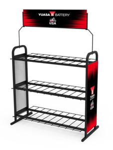Yuasa Large Battery Rack (Holds 16-20 Batteries) - YUA1800RACK User 1