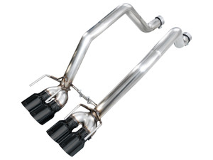 AWE Tuning C6 Chevrolet Corvette Z06/ZR1 Track Edition Axle-back Exhaust w/ Diamond Black Tips - 3020-43606 Photo - Primary