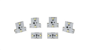 Putco Putco 08-10 Ford SuperDuty Ext Cab or Crew Cab Premium LED Dome Lights (Application Specific) - 980013