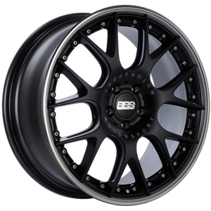 BBS CH-RII 5x120 21x11.5 +36 Satin Black Center Platinum Lip SS Rim Prot