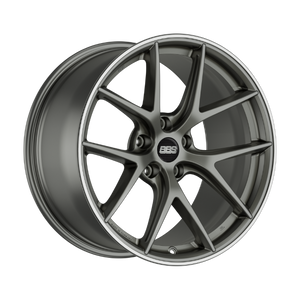 BBS CI-R 5x120 19x9.5 +40 Platinum Silver Polished Rim Protector