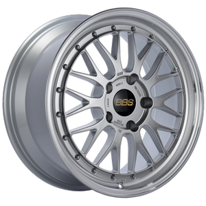 BBS LM 5x130 19x10 +45 Diamond Silver Center/Machined Lip