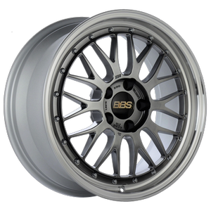 BBS LM 5x114.3 18x8.5 +38 Gold Center Diamond Cut Lip
