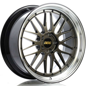 BBS LM 5x120 19x9.5 +22 Selenite Bronze