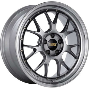 BBS LM-R 5x112 20x11 +14 Diamond Black Center / Diamond Cut Lip