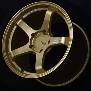Advan Racing GT for PORSCHE 5x130 18x10.0 +40 RACING GOLD METALLIC