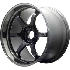 Advan Racing R6 5x114.3 20x9.5 +28 MACHINING & BLACK COATED GRAPHITE