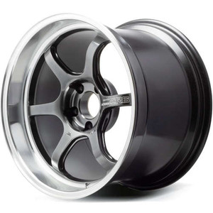 Advan Racing R6 5x114.3 20x9.5 +28 MACHINING & RACING HYPER BLACK