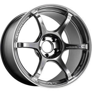 Advan Racing RG-4 5x114.3 17x8.0 +54 RACING HYPER BLACK & RING