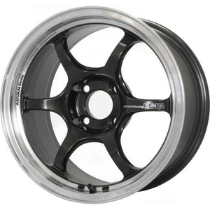 Advan Racing RG-D2 5x114.3 18x9.5 +35 MACHINING & BLACK GUNMETALLIC
