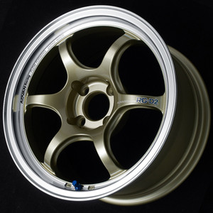 Advan Racing RG-D2 4x100 16x5.5 +42 MACHINING & CHAMPAGNE GOLD