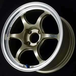 Advan Racing RG-D2 4x100 16x7.0 +31 MACHINING & CHAMPAGNE GOLD