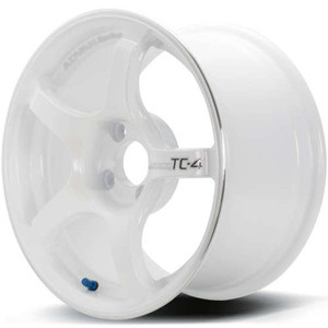 Advan Racing TC4 5x100 17x7.5 +37 RACING WHITE METALLIC & RING