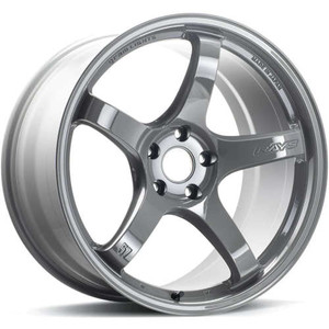 Gram Lights 57CR 5x108 18x8.5 +37 GLOSSY GRAY