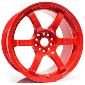 Gram Lights 57DR 5x114.3 18x9.5 +38 MILANO RED